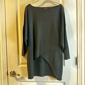 St John M Bateau Neckline Three Quarter Sleeve Tunic